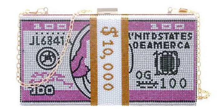 Clutch the Money Bag- Pink