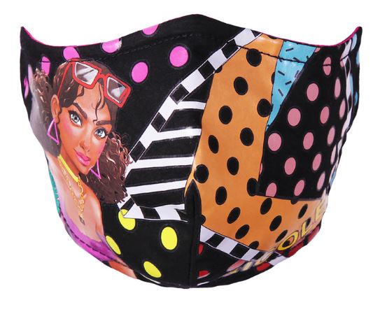 Nicole Lee Mask- Cutie Tiarra- Black