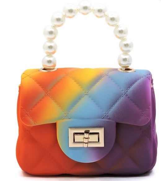 Purple Swirls Mini Bag