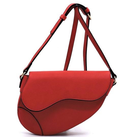 Red Sleek Crossbody
