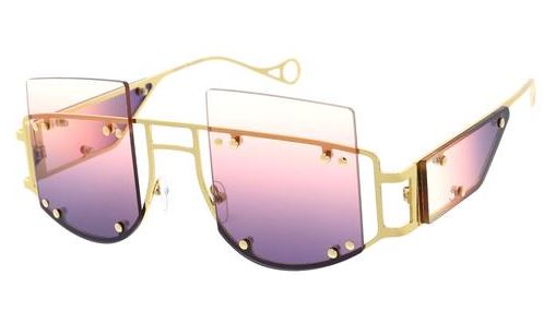 It's About U- Purple Tint Sunglasses
